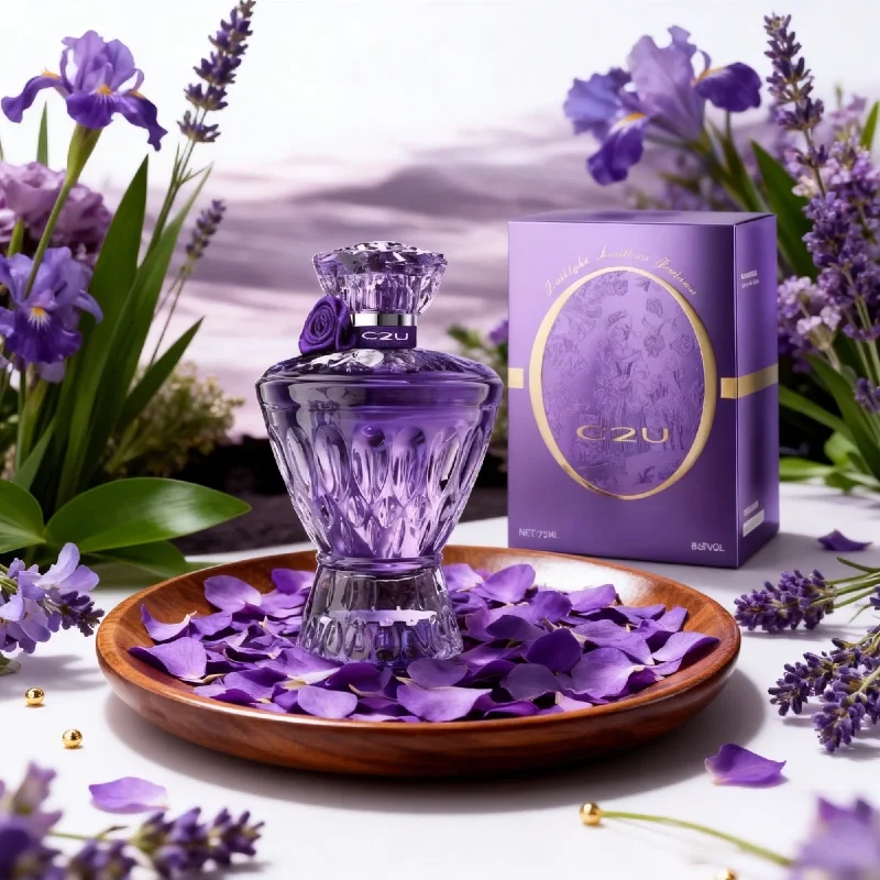 

Lavender Perfume for Women - Elegant Purple Bottle, Long-Lasting Floral Fragrance, Ideal Gift & Daily Use
