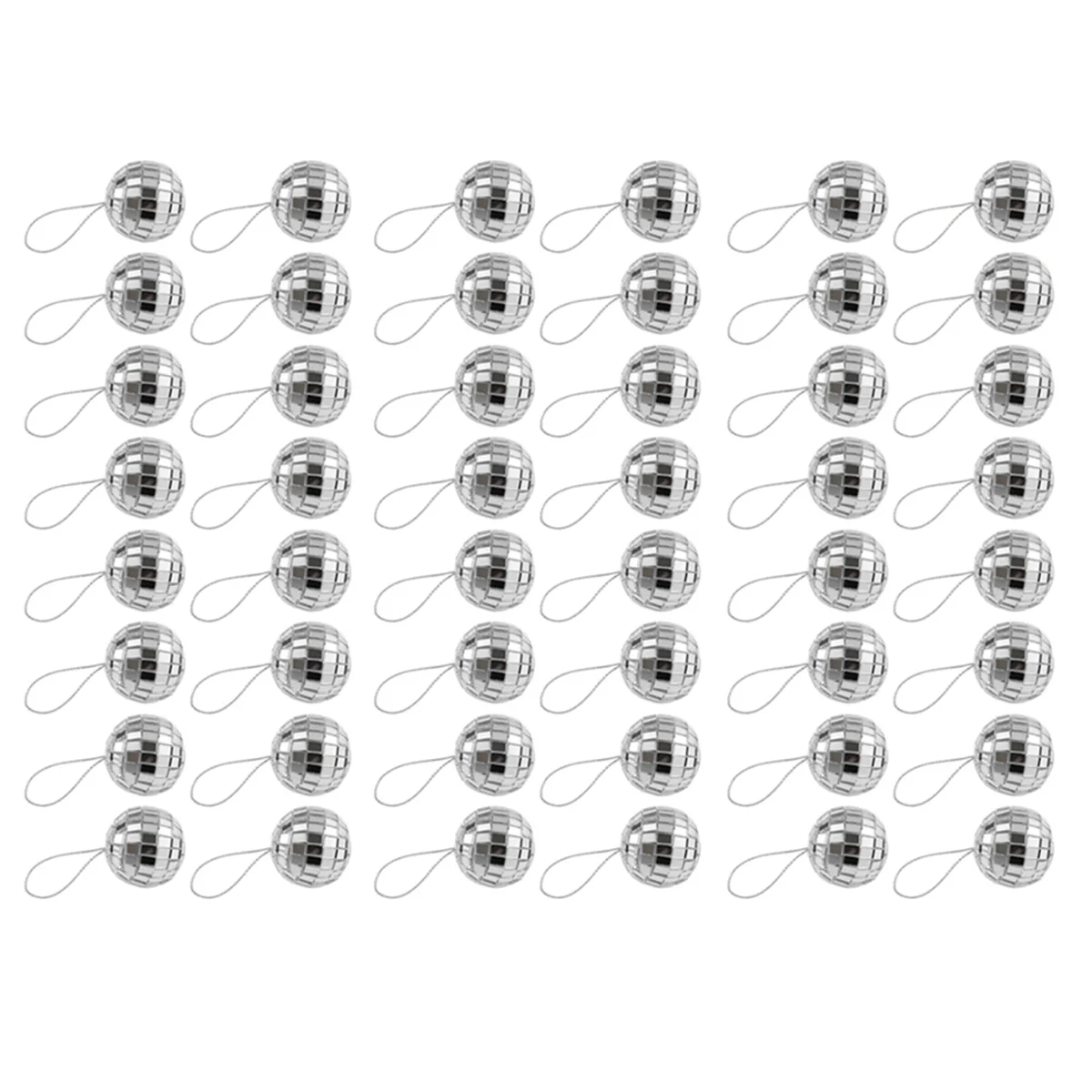

ABMO 3CM Mirror Reflective Ball Bar Disco Wedding Ins Cake Decoration Ball Christmas Ball Decoration Props