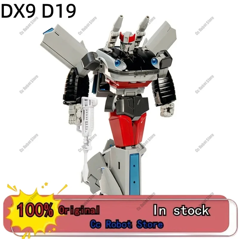 

[In Stock] Transformation G1 DX9 D19 Silver Tracker Action Figure with Packaging Box