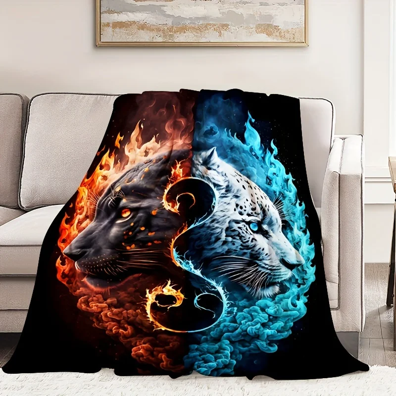 1pc Fleece Throw Blanket For Couch Sofa, Fuzzy Soft Cozy Blankets And Throws Warm Lightweight Plush Lap Blanket For Women Men, B