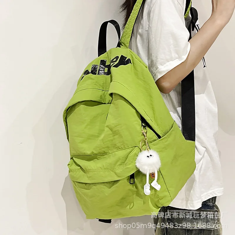 

​​2025 Japanese School Backpack for Girls Durable Large Capacity Rucksack Stylish Unisex Bookbag for High School College