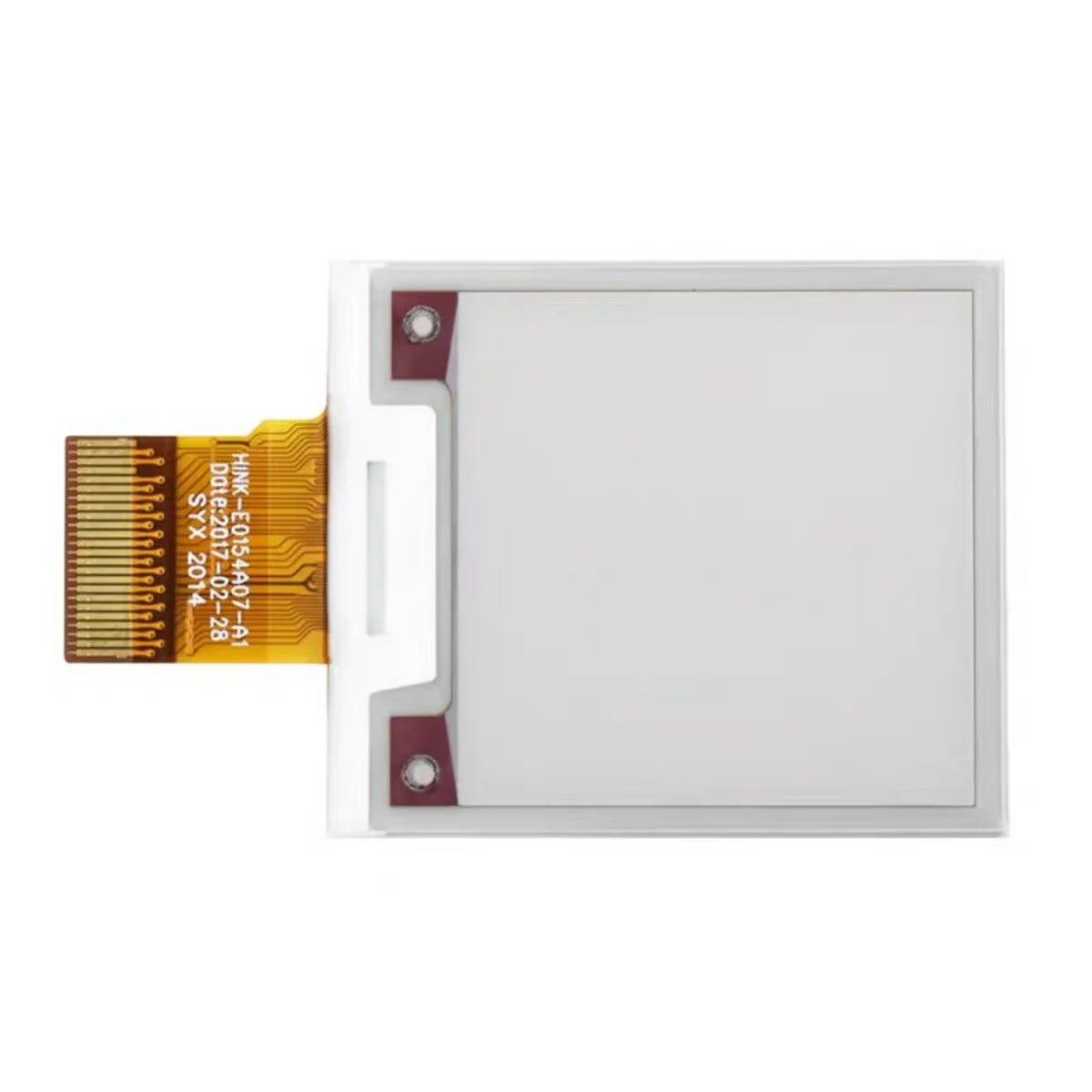 Micro Snow Raspberry Pi 4th Generation 1.54-inch Ink Screen Bare Screen B-Type Electronic Paper Screen Module Red Black White Tr
