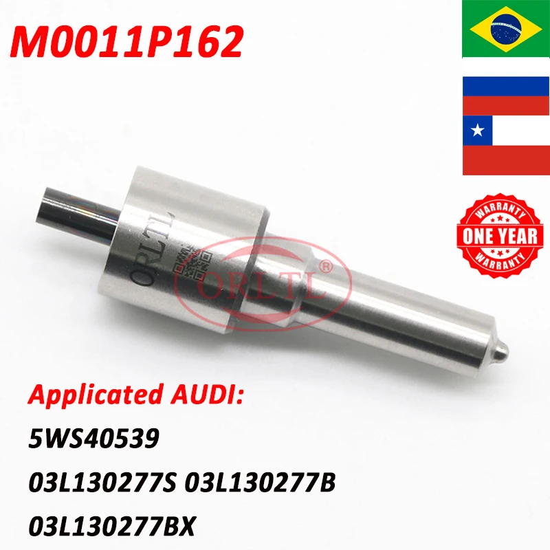 

ORLTL M0011P162 Форсунка дизельного топлива 03L130277S 03L130277B Форсунка M 0011 P162 Для AUDI 5WS40539 A2C9626040080 A2C59513554