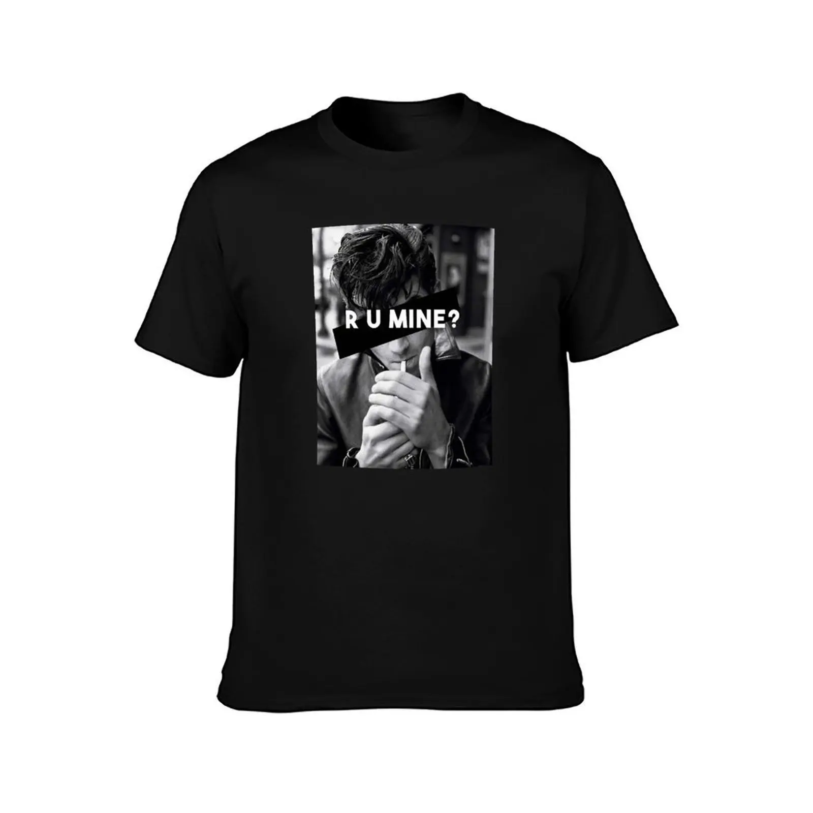 you mine T-Shirt, Summer Casual Cotton Tee, Oversized Streetwear Tops, Vintage Graphic Print, Loose Fit Short Sleeve
