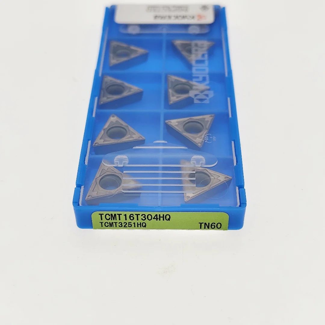 

TCMT16T304HQ TN60/TCMT16T308HQ TN60 Токарные лезвия с ЧПУ Твердосплавные вставки 10 шт.