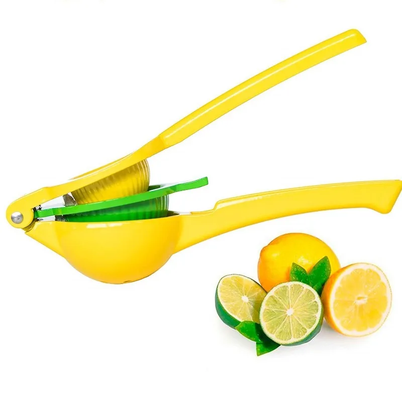Aluminum Alloy Lemon Squeezer Hand Press Citrus Juicer Portable Orange Lime Fruit Juice Extractor Household Kitchen Gadget