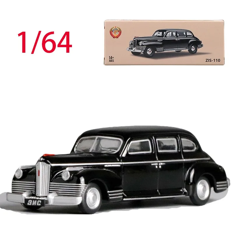 

Perka литой под давлением масштаб 1/64 Советский Союз ZIS 110, Коллекционная модель автомобиля из сплава, игрушки для мальчиков, подарок