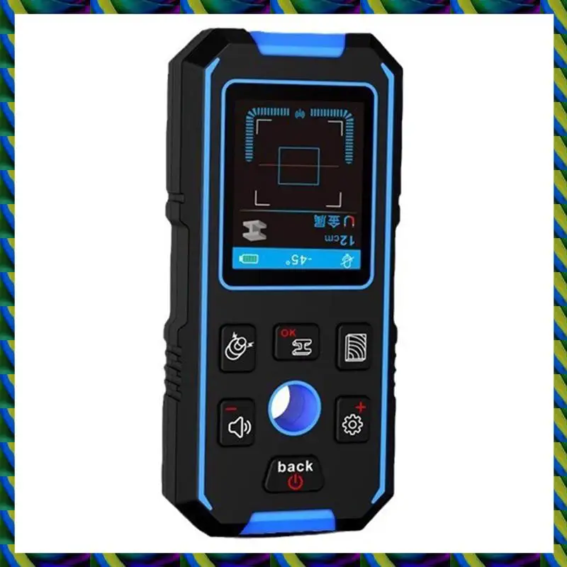 Ежедневный настенный металлоискатель NF-518, ЖК-дисплей с позиционирующим отверстием для живого кабеля переменного тока, провода, металлическая деревянная шпилька