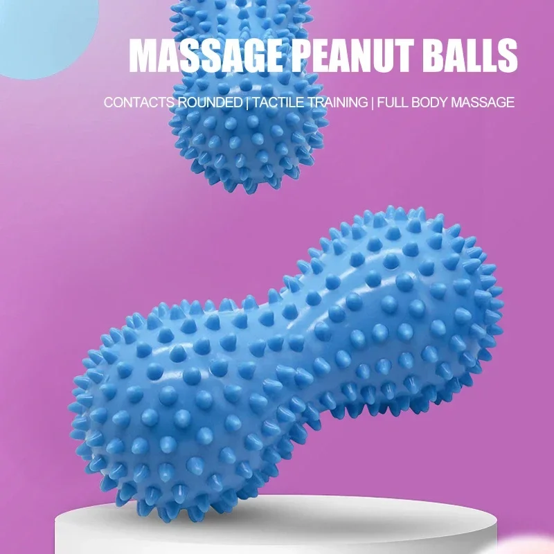 Peanut Tip Massager Fitness Muscle Massage Plantar Fasciitis PVC Massage Ball Arthritis Shoulder and Sole Pain image 3
