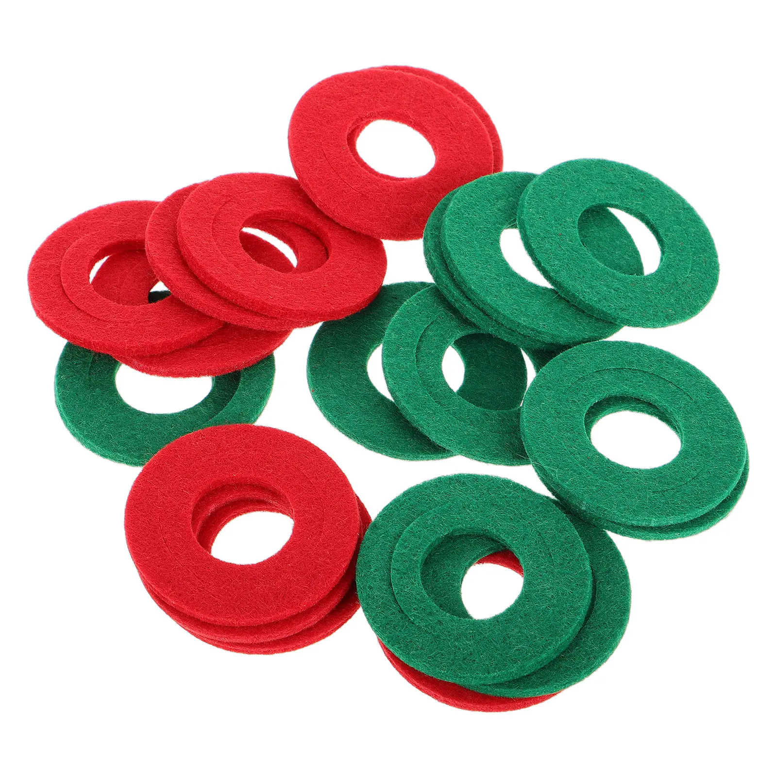 

10Pairs Automotive Terminal Protection Pad Fiber Felt Washers Prevention Shim Red Green Universal Car Truck Suv Rv Boat