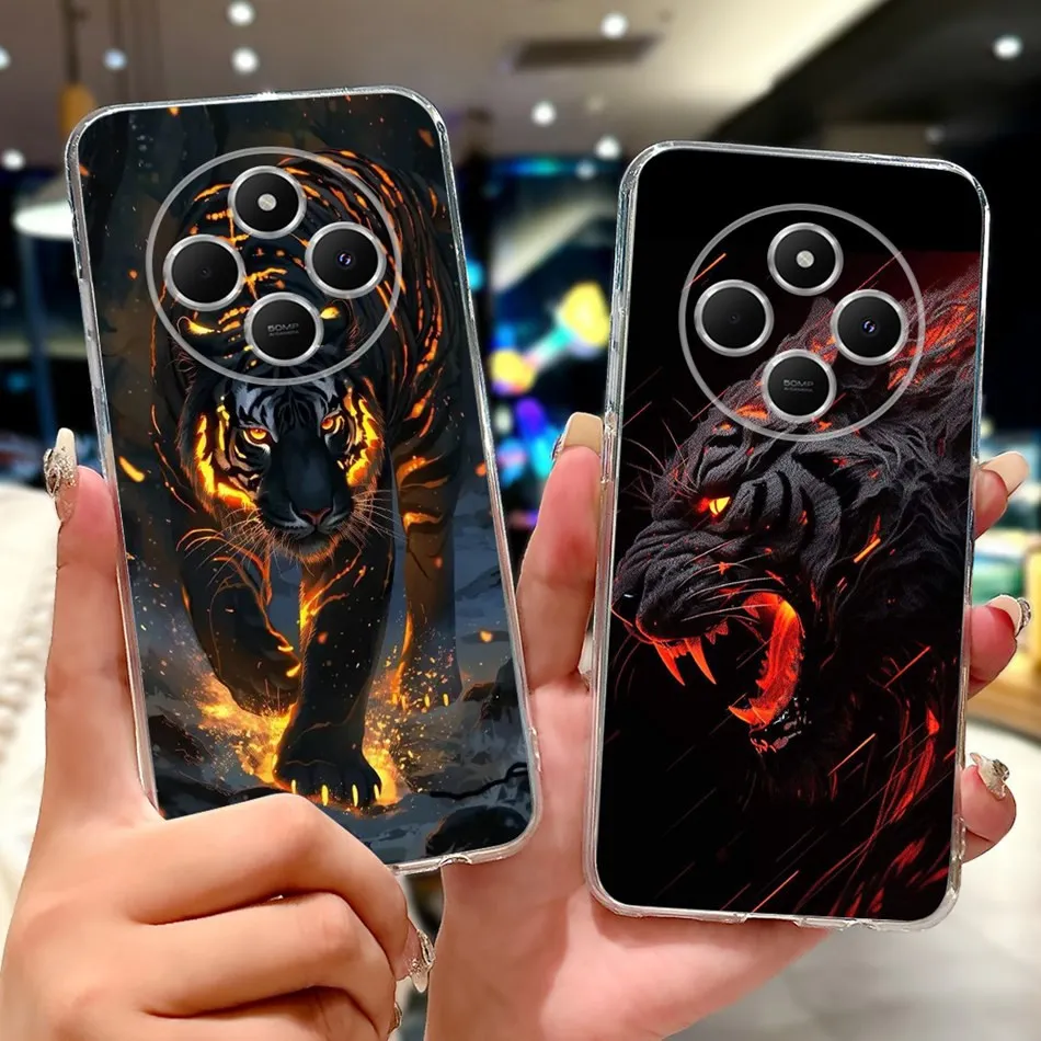 For Xiaomi Redmi 14C 14R Fashion Cool Pattern Phone Case For Redmi14C Redmi14R Soft Silicone TPU Cases