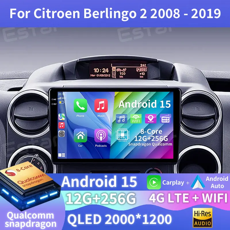 Android 15 Car Radi…