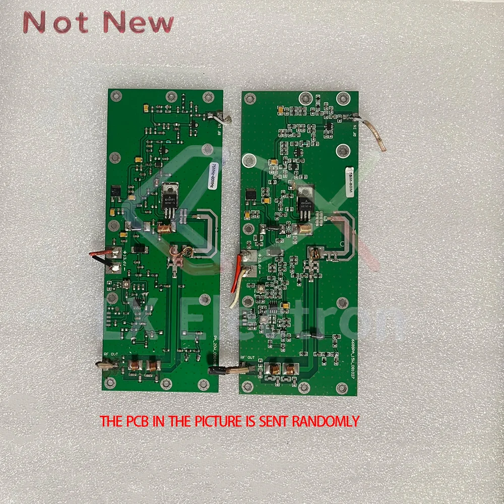 rfパワーアンプ、136v-20w-70-75mhz-75-80mhz-80-85mhz、入力30mw。-前段階はrd01mus1、後段階はrd15hvf1。diyでも簡単に。