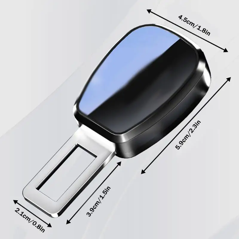 【C】【L】1/2 PCS Universal Car Seat Belt Buckles Seat Belt Lock Buckle Extender