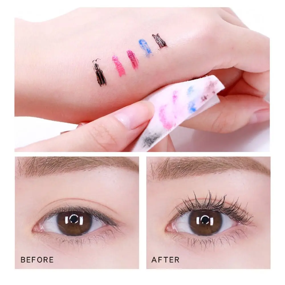 Tool Girls Hyper Curling Fine Brush Lengthening Curling Thick Eyelashes Colored Mascara Eyelash Mascara Ultra-fine Mascara