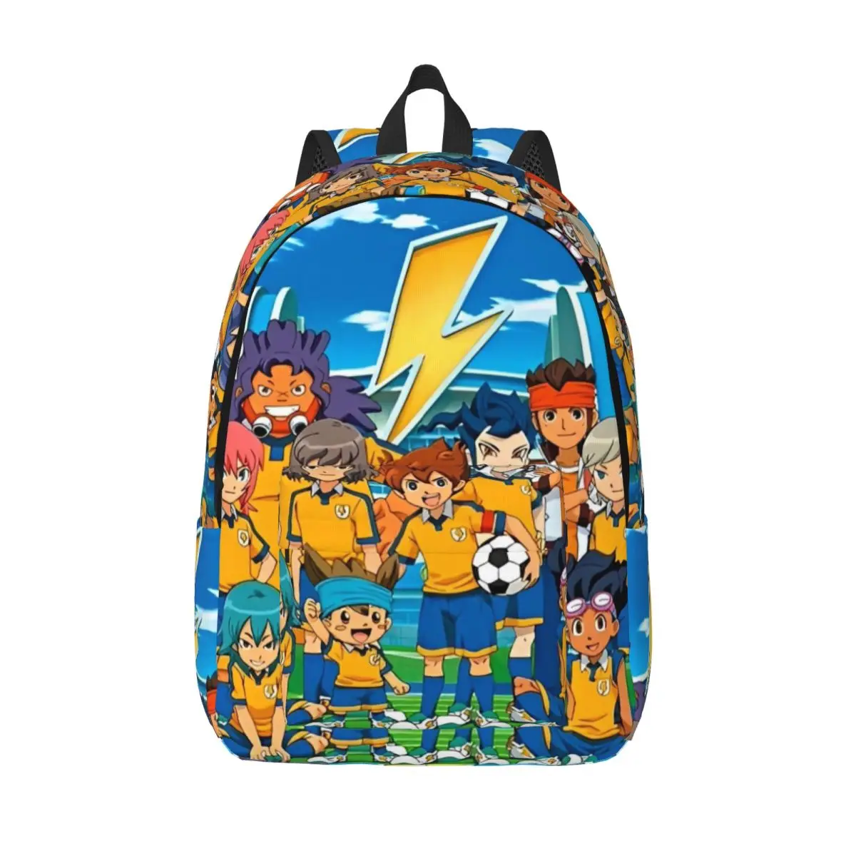 Inazuma Eleven Anime Game Classical Backpack Sports Student Business RPG Cartoon Daypack Men Women Laptop Computer Shoulder Bag
