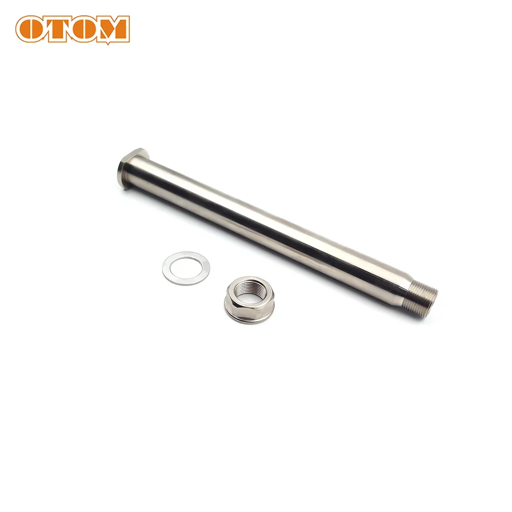 OTOM 2023 Motorcycle Steel Rear Wheel Axle With Nut Kit For YAMAHA YZ250F YZ450F FMONSTER Dirty Bike Rear Wheel Spindle view 5
