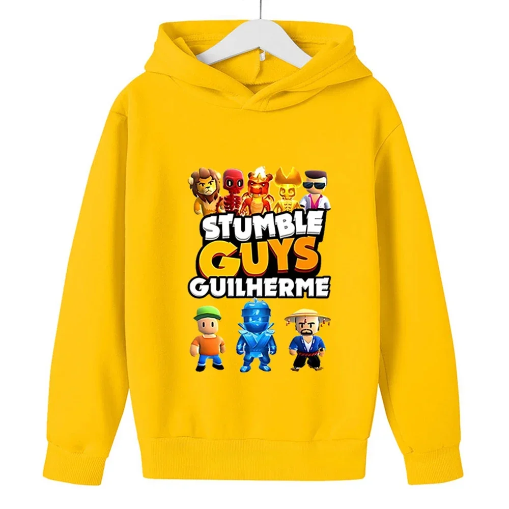 

Graphic Printing Game Hoodie for Kids, Baby Sweatshirts, Cartoon Pullover, Men Clothes, Hooded Jackets, Autumn, New, 2024