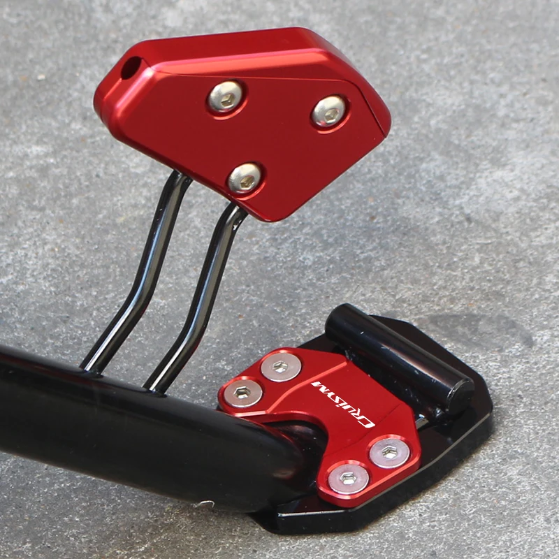 For SYM CRUISYM300 CRUISYM400 CRUISYM 300 400 Motorcycle Accessories Kickstand Side Stand Extension Enlarger Plate Pad