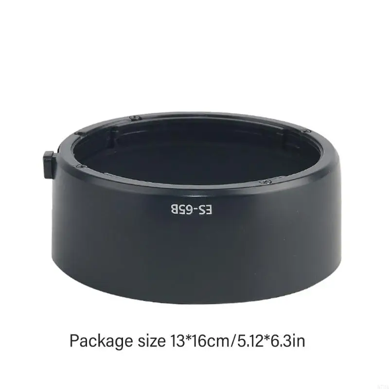 920L Precisions ES65B Camera Lens Hood ES65B Sun Shade Cover for RF50mm 1.8 Lens Enhances Photo Contrast