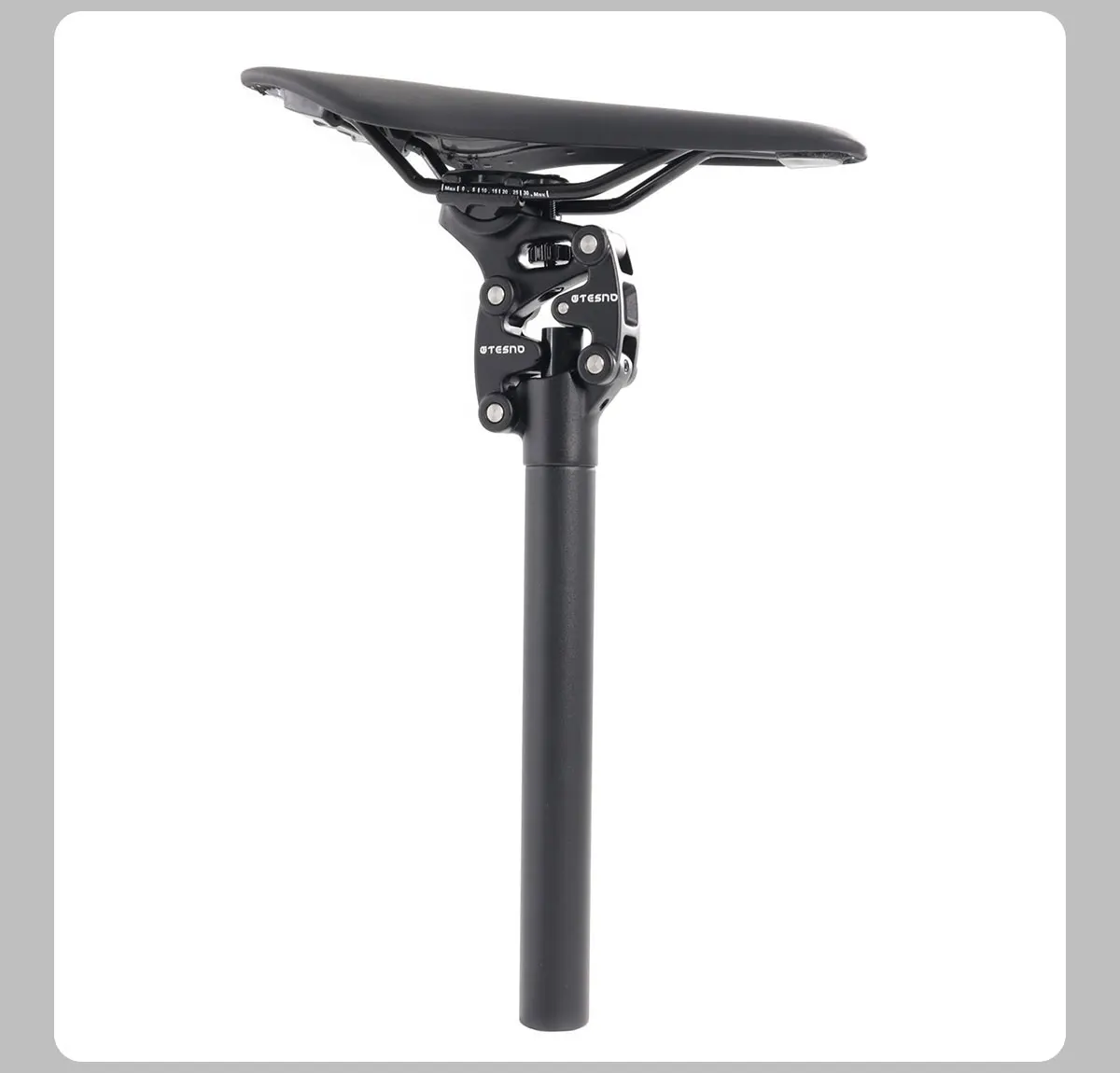 TESNO Fahrrad Sattelstütze MTB Stoßdämpfer Fahrrad Sattelstütze Dropper Manuelle Reise Höhe Suspension 27,2/30,9/31,6mm Fahrrad Sitzrohr – Detail 15
