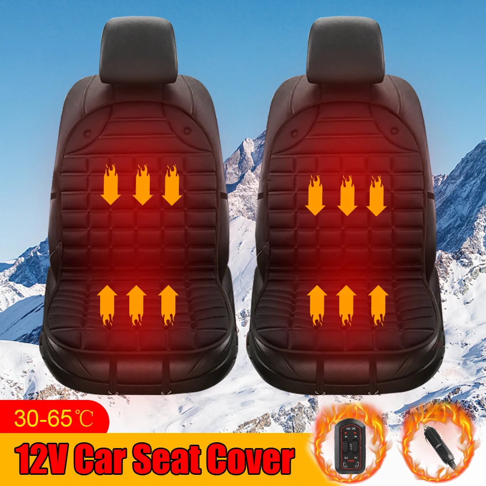 Electric Seat Heater Universal Heating Seat Cushion 12V Winter Household Cushion Heated Car Seat Cushion Cover Hot Keep Warm