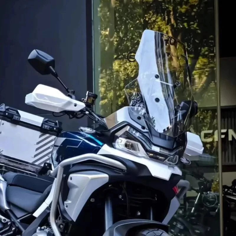 For CFMOTO 700MT  Motorcycle Wind Screen Front Glass Windshield Modification Heightened And Widened Modification deflector