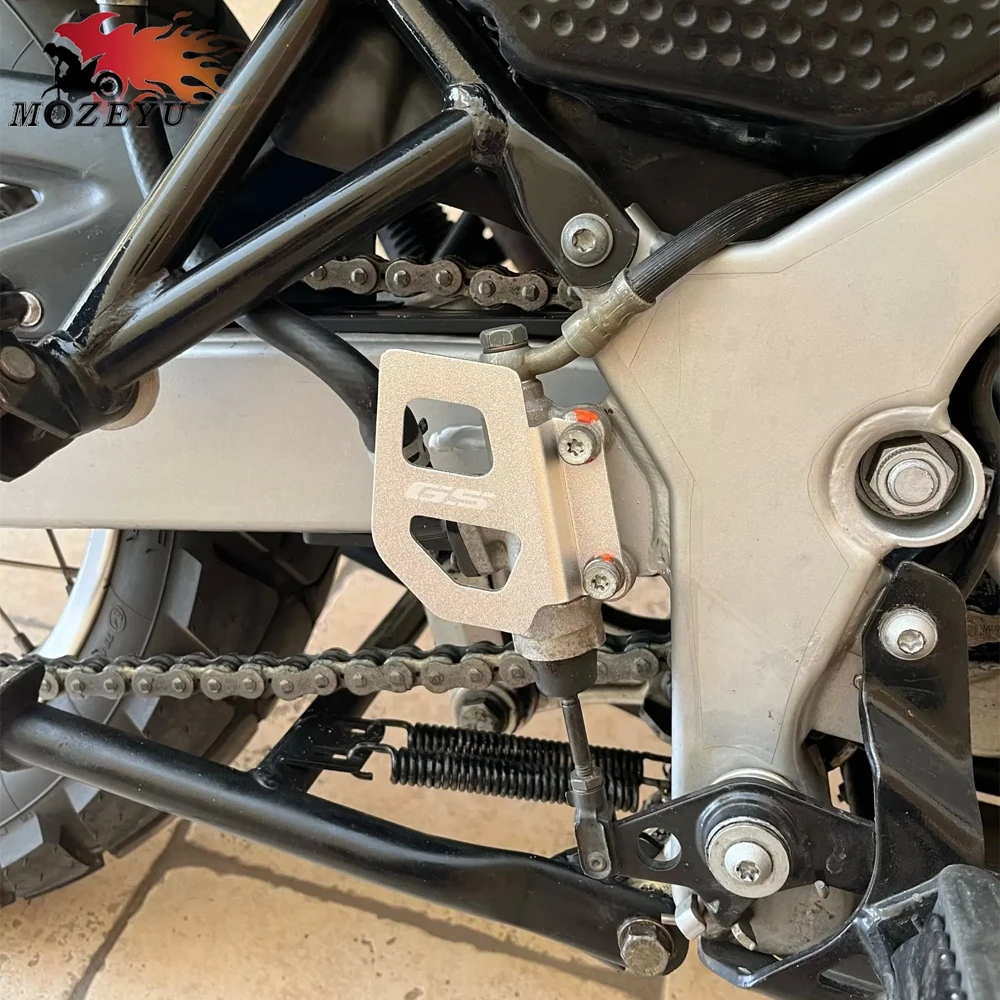 

Rear Brake Master Cylinder Guard FOR BMW F650GS Single Dakar G650GS Sertao F650CS Rear Brake Master Pump Guard Cover Protector