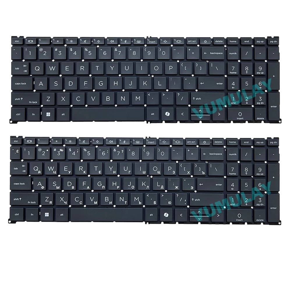 Teclado retroiluminado estadounidense/ruso para HP ZBook Fury 16 G9, ZBook Fury 16 G10,ZBook Fury 16 G11 SN1A93B 6037B0231503 609M2AV SG-B1900-2BA