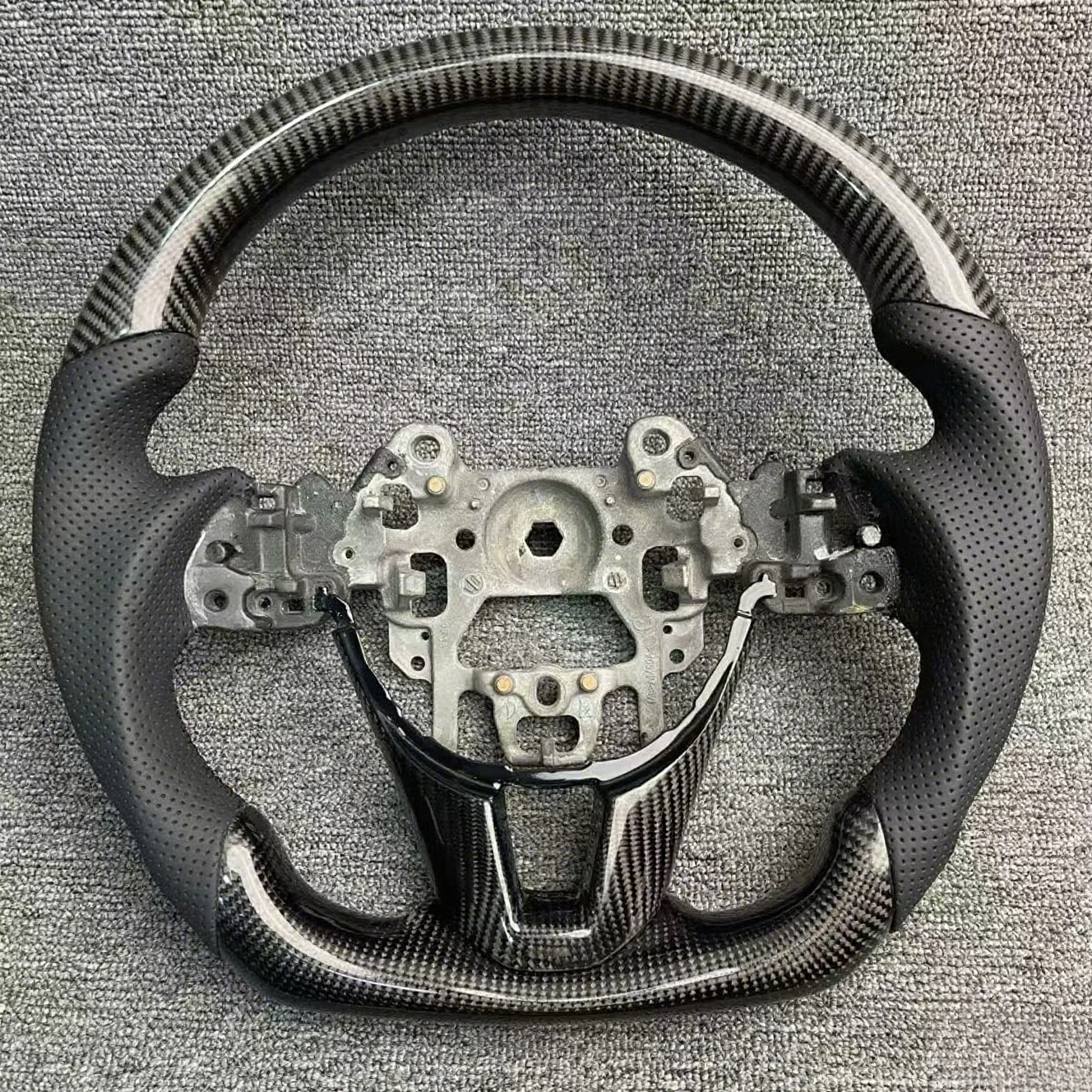 

Supports Customization for CX4 CX5 Axela Sports Car Interior Carbon Fiber Steering Wheel for Vehicles