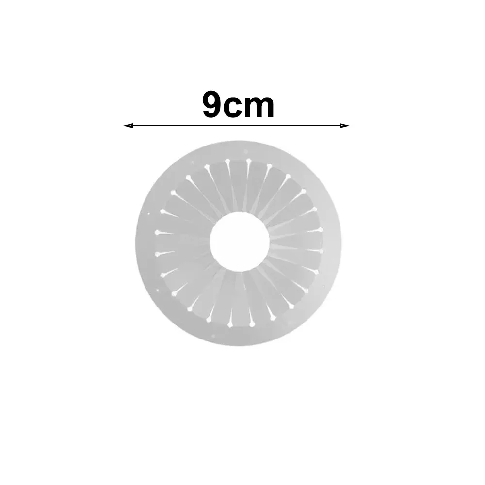 

9cm 12cm 15cm Rosette Maker Ribbon Flowers Clear Ribbon Flower Making Tool Tabletop Figurines DIY Ribbon Brooch Badge
