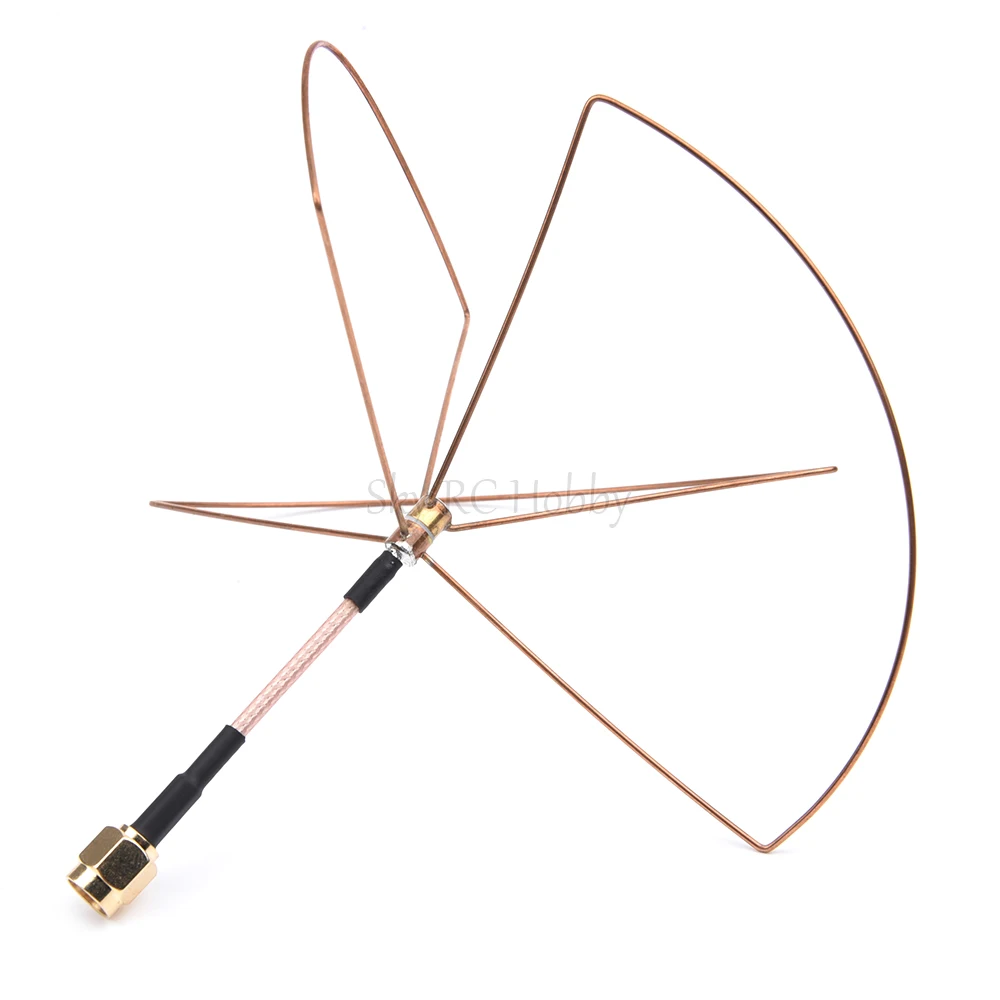 1.2G 1.2GHz RC FPV Clover Leaf Antenna Circular Polarized SMA Male for 1.2Ghz 1.3Ghz Video Transmitter Receiver LawMate Partom