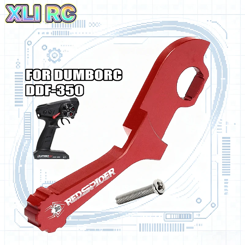 1Set Metal One Handed Trigger Adapter for Dumbo DUMBORC DDF-350 RC Transmitter One-Hand Control DIY Modification Upgrade Parts