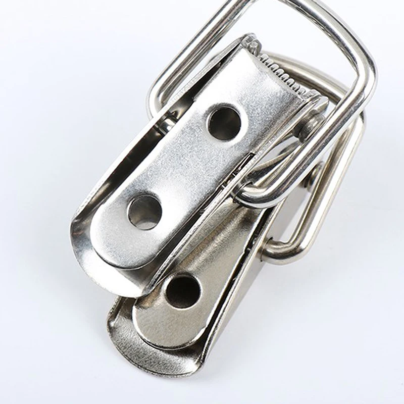 2pcs Duck-mouth Buckle Vintage Lock Chest Box Gift Suitcase Case Buckles Toggle Hasp Latch Catch Clamp