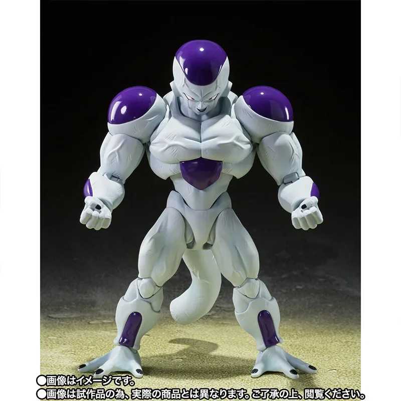 Bandai Original S.H.Figuarts SHF Dragon Ball Z FULL POWER FRIEZA Son Goku Anime Action Figure Finished Model Toy Gift for Kids