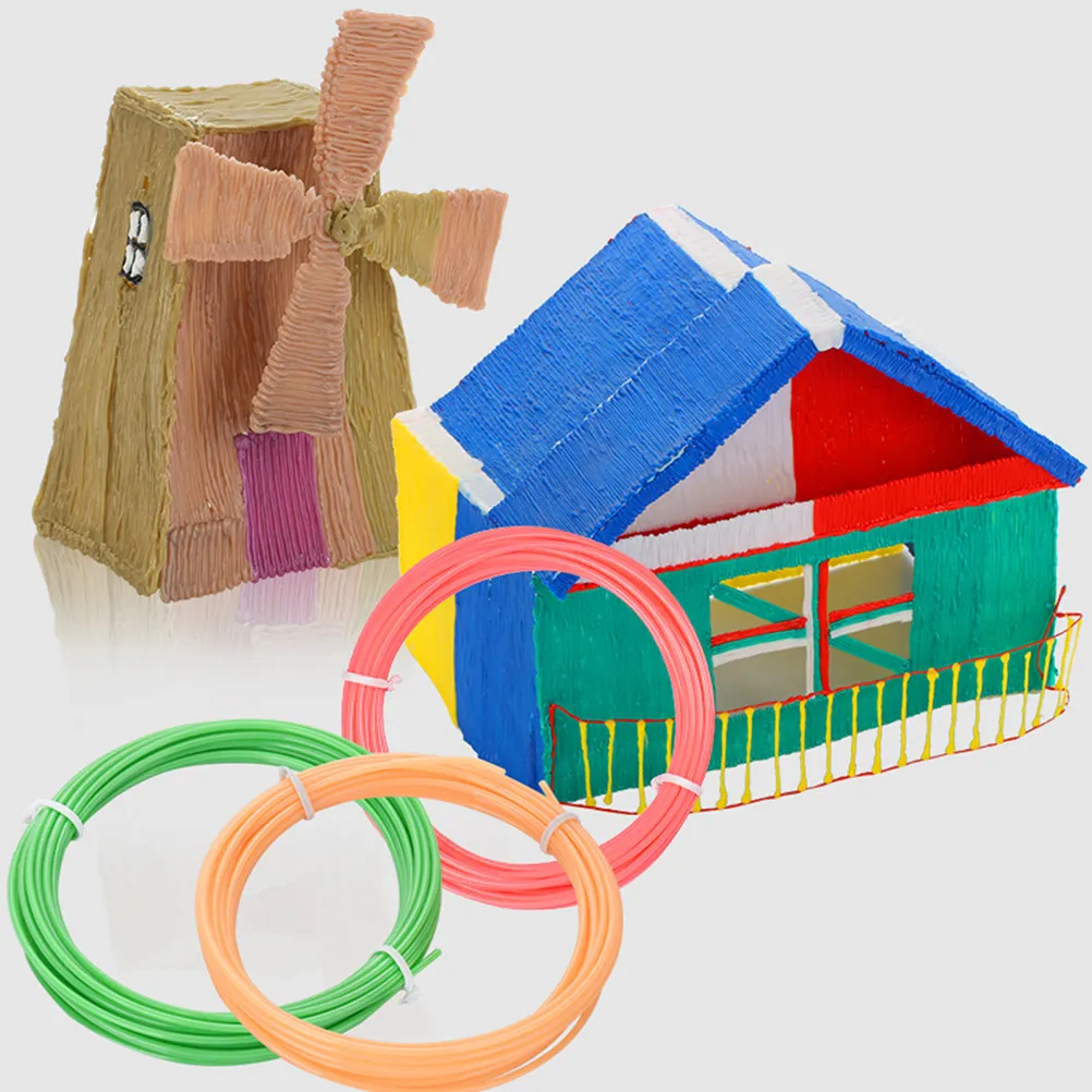 

30pcs Pla Filament 3D Printing Pen Refills High Temperature Resistant Glossy Finish Smooth For Creative Art Projects 3D Printer