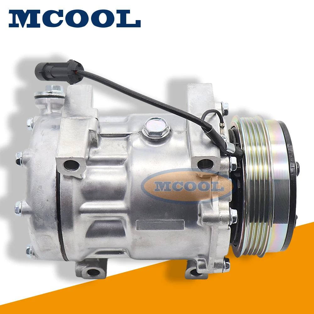 

AC Compressor with Clutch For Fiat Ducato Citroen Jumper Peugeot Boxer 2.3 3.0 SD7V16 71721760 504005418 71721759 504384357