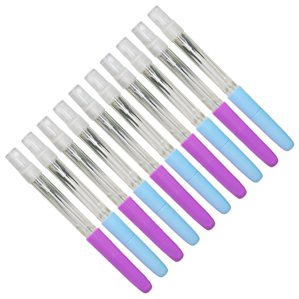 

10Pcs Multifunctional Spray Pen Round Ball Empty Refillable Bottle Container for Perfume Hand Travel Small Spray