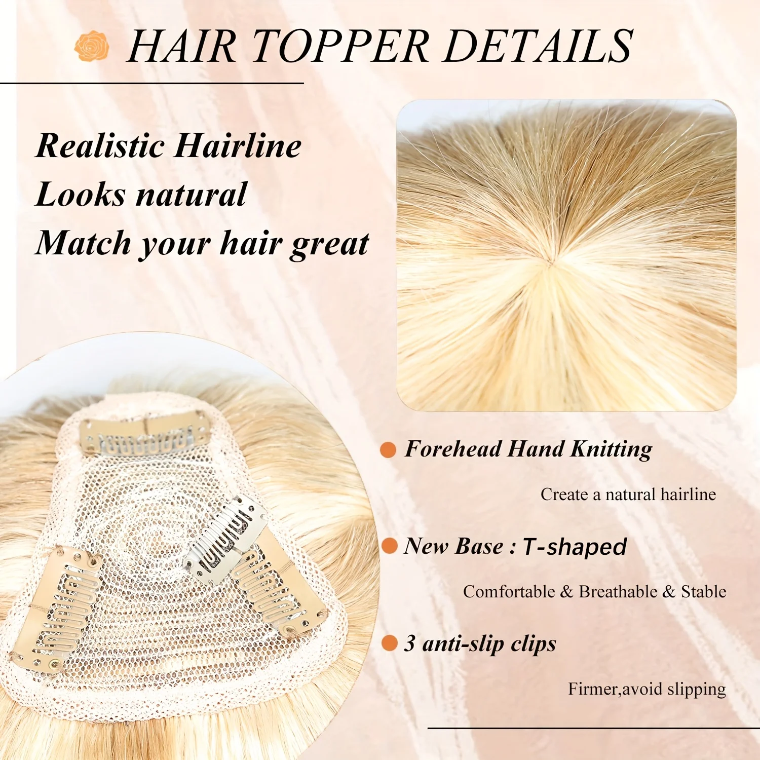 360 °   3D-Haarspange mit Pony – Hair Clips Bewertung und Preis