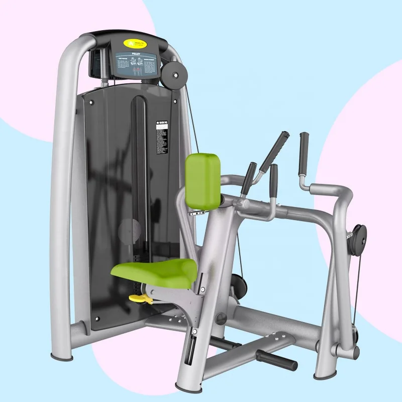 

CE Certified Commercial Seated Row Machine Pin Load Selection Gym Equipment for Body Building