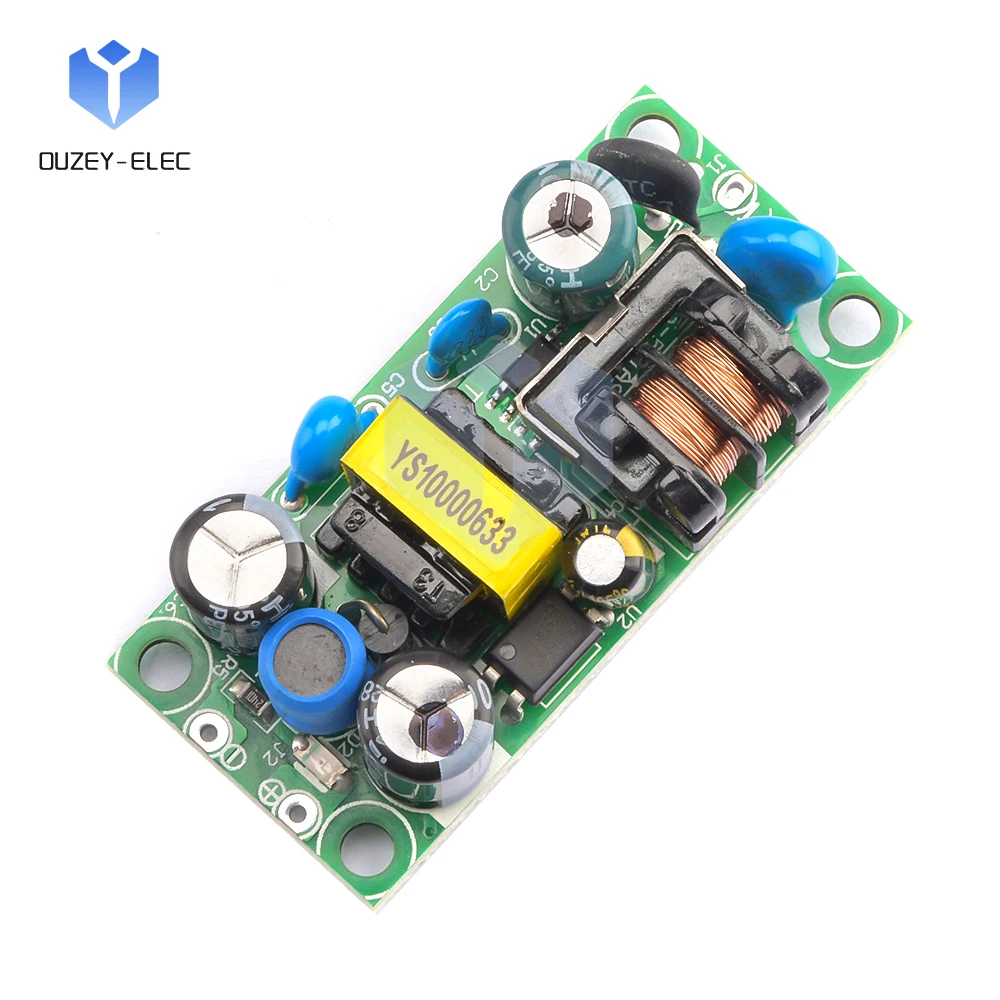 Voltage Inverter AC110V 220V to DC 5V High Efficiency Buck Converter Regulator Power Module EMI Filter 5V1A Output