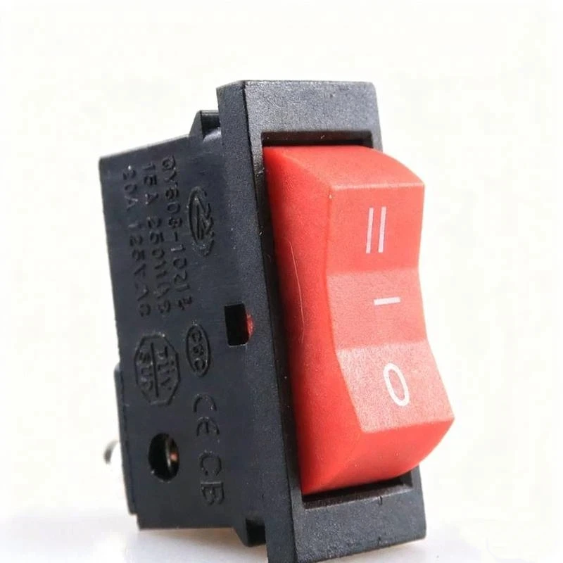 【L】1Pcs Electric Hot Water Bottle Heater 3 Gear Toggle Type Black Red Electrical Hair Dryer Button On Off DIY Accessories