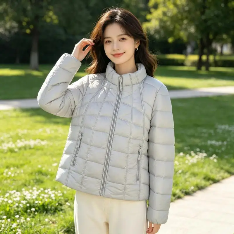 Women's Vintage Quilted Jacket  Winter Warm Parkas Long Sleeve Lady Plus Size Cotton Jacket Outerwear view 5
