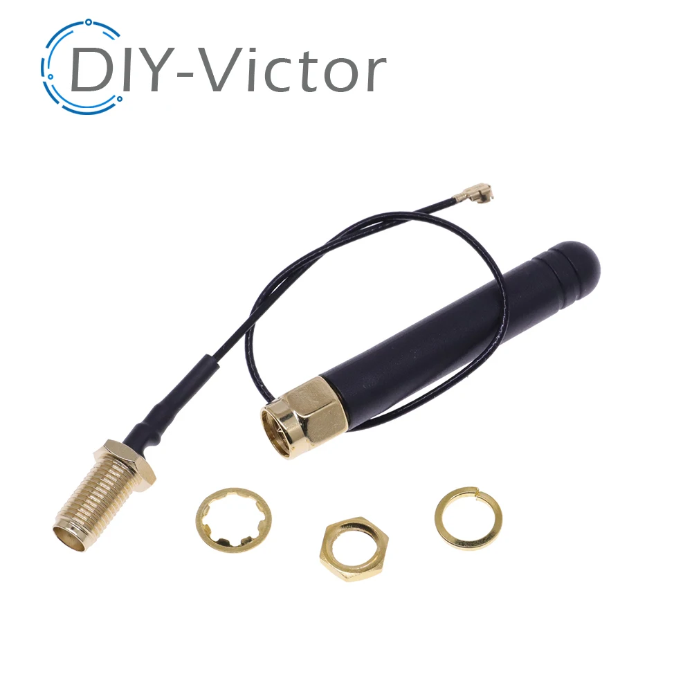 868MHz Antenna Lora Lorawan pbx 5dbi SMA Male Connector GSM 868 IOT antena antenne waterproof RP-SMA/u.FL Pigtail Cable