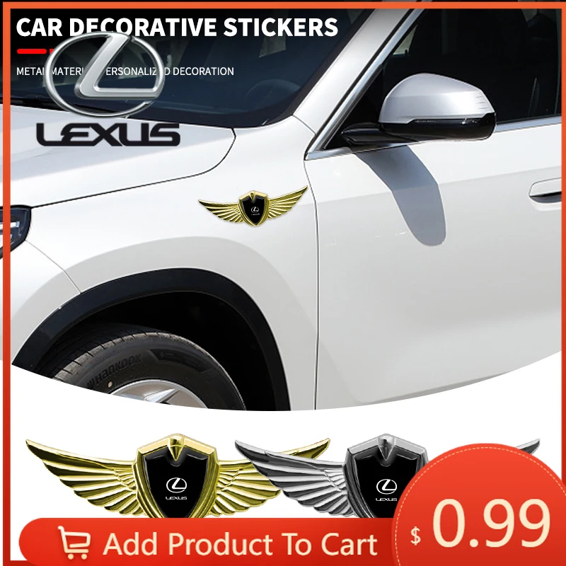 

Наклейки для интерьера автомобиля, 3D хромированные металлические эмблемы, наклейки на кузов автомобиля для Lexus EX300H RX450H IS300H ES300H N