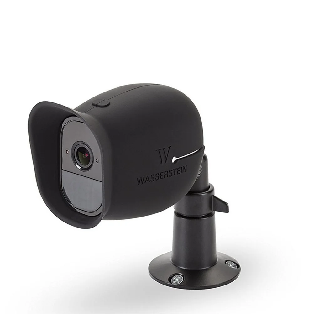 

2 pcs Security Camera Wall Mount Black Adjustable Indoor Outdoor Metal Bracket For Cctv Camera Holder Mount Stand