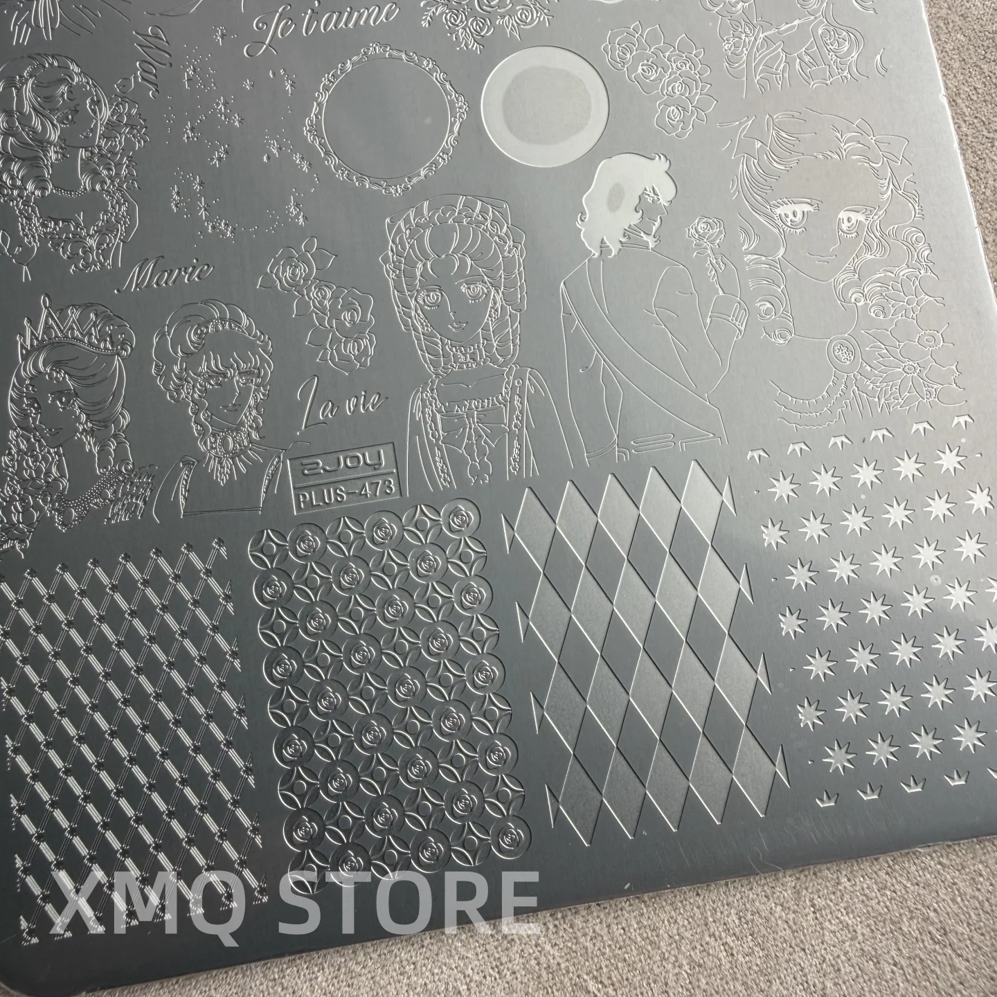 XMQ ネイルアートスタンピングプレート リーフテンプレート - Nail Art Stamping Kit のレビューと価格