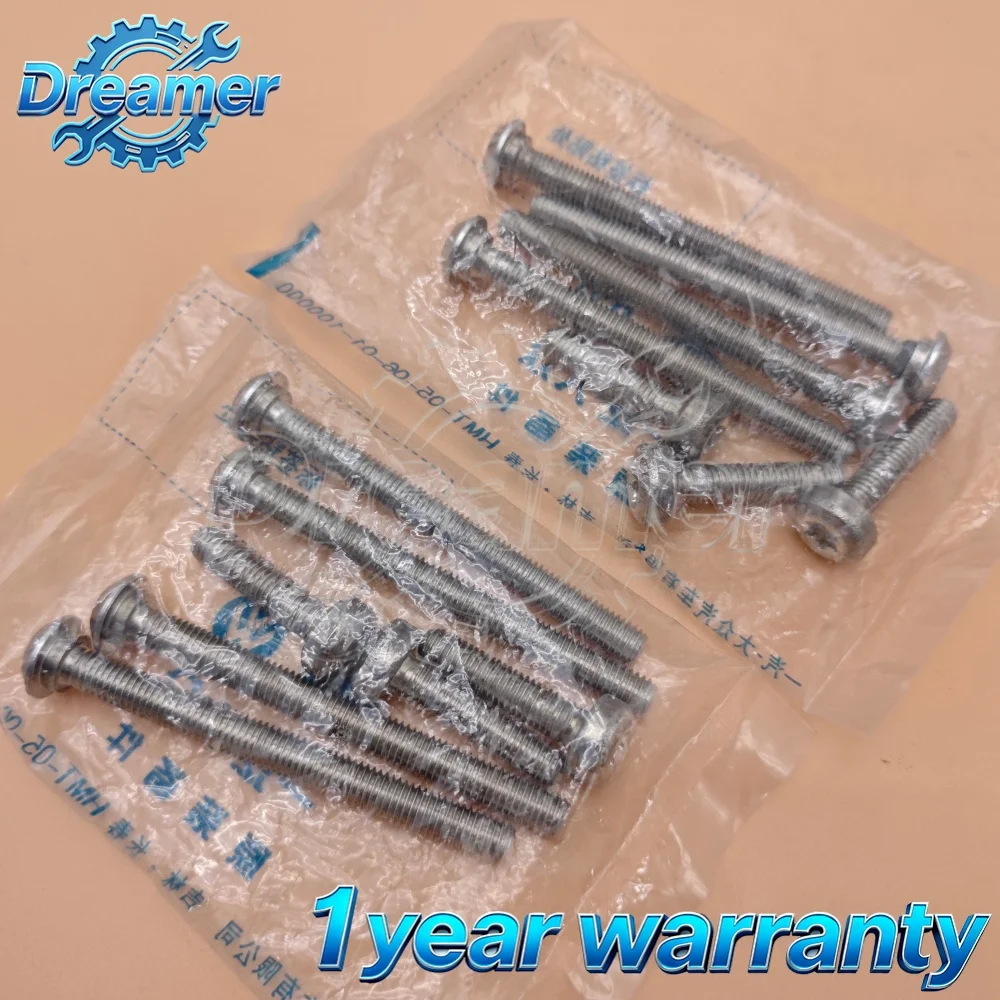 New DQ200 DSG 0AM 0CW 69D Auto Transmission Valve Body Screws 4 Long+3 Short 7 Pcs Screw Kits For VW Sagitar Magotan Golf LaVida