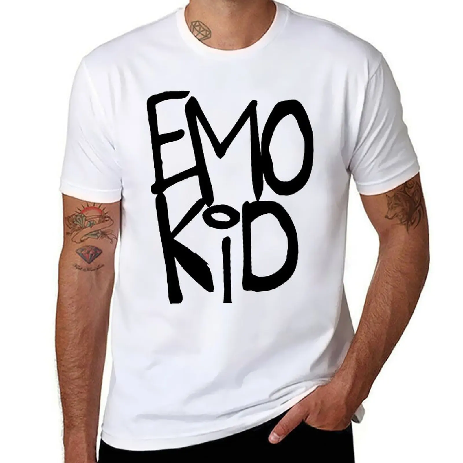 

Emo Kid Lil Peep Style T-Shirt man t shirts cotton t shirt man cotton T-Shirt