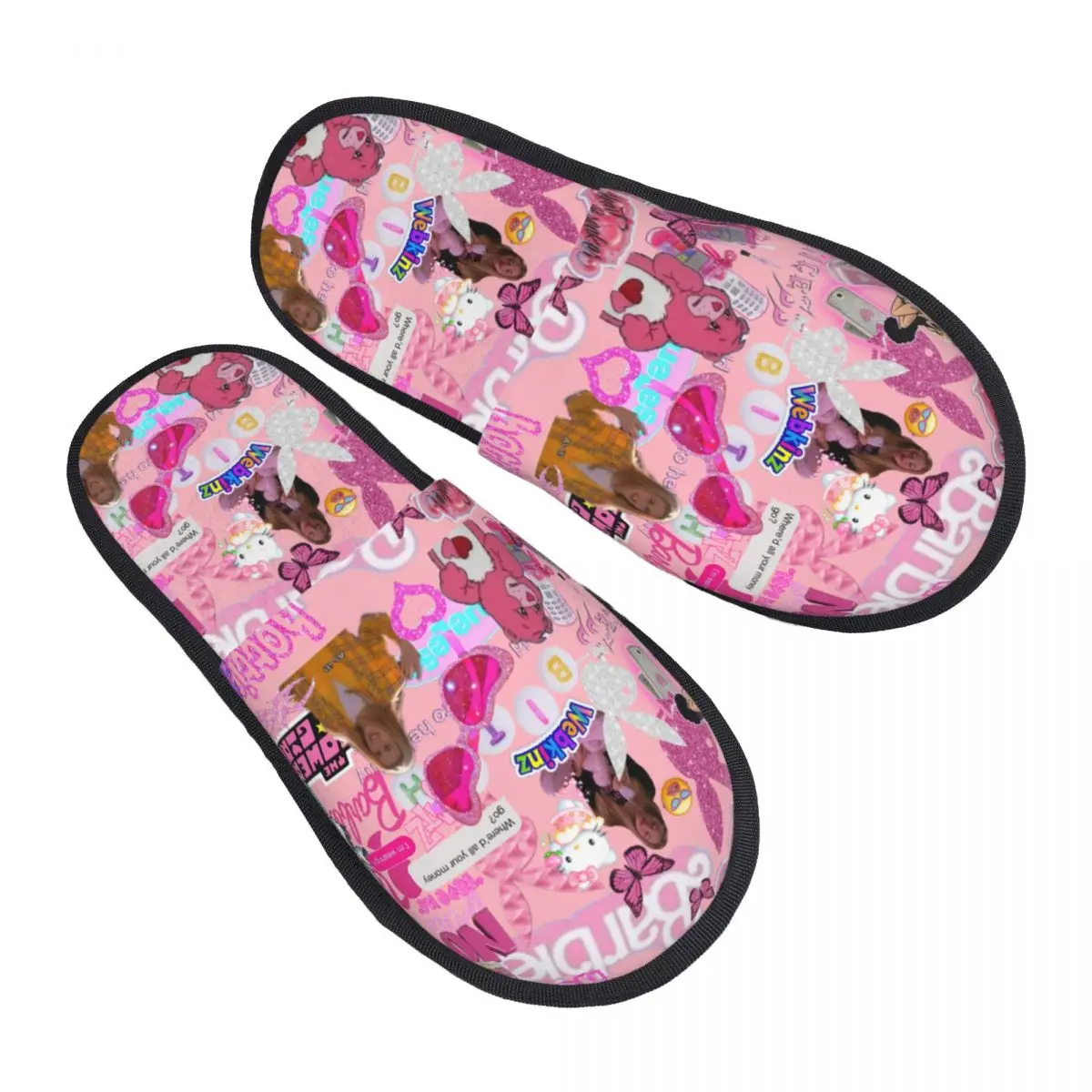 

Custom Print Women Bratz Rock Angelz House Slippers Soft Warm Anime Manga Tv Memory Foam Fluffy Slipper Indoor Outdoor Shoes